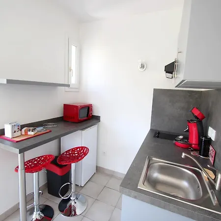 Appartement Carabacel Studio Wifi 2pax Diogo Nice